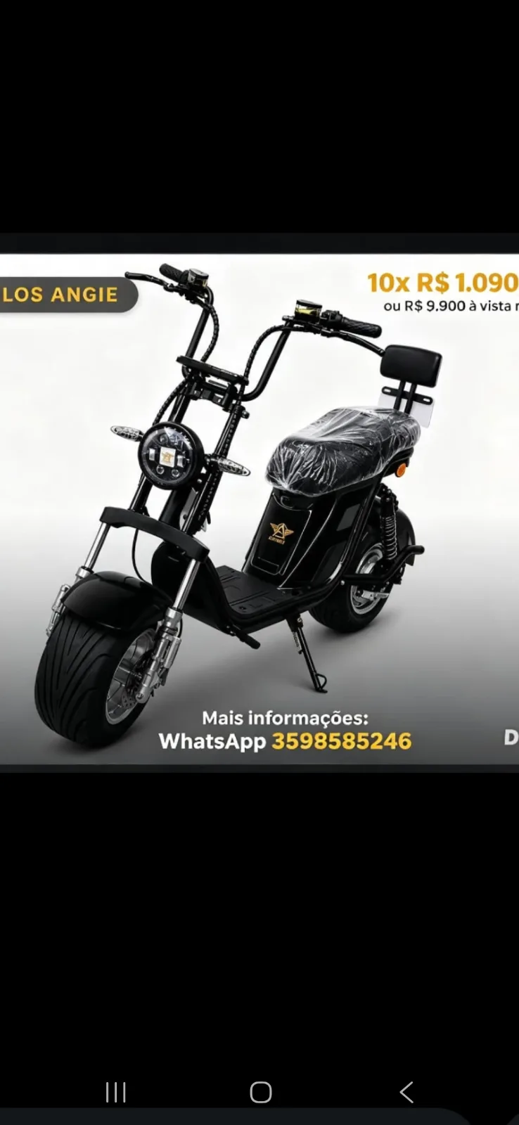 Moto elétrica – foto 5 de 9